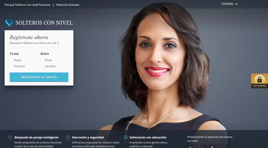 Análisis completo de Solteros con Nivel. Mostramos la interfaz de la web y damos nuestra opinión basada en datos reales.