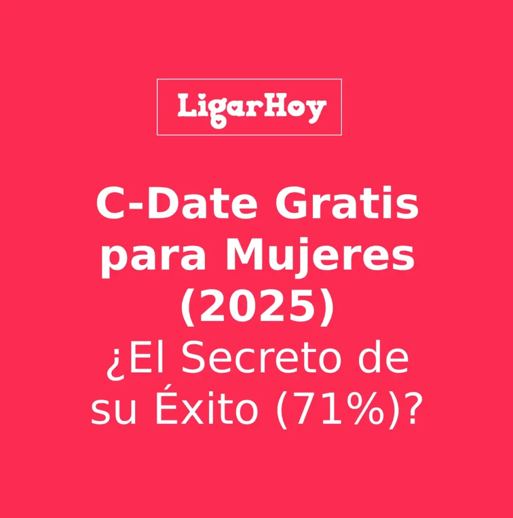 Gráfico mostrando el ratio de género de C-Date (50/50) gracias a ser gratis para mujeres, comparado con el ratio 80/20 de Tinder.