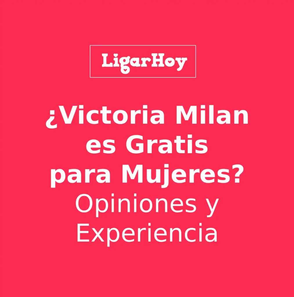 Una mujer usando Victoria Milan en su móvil, sonriendo, destacando la experiencia positiva y gratuita para ella.